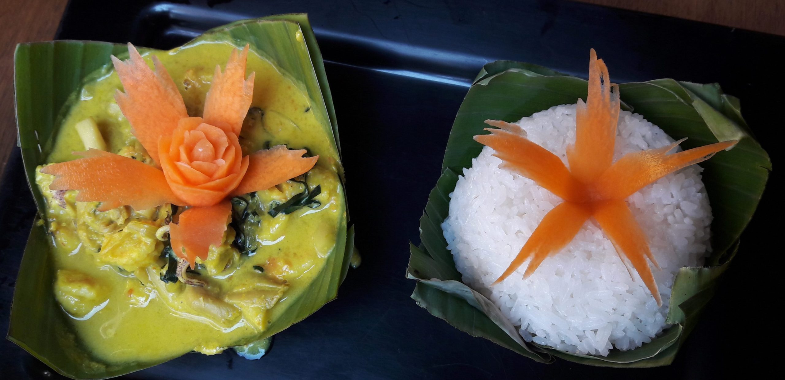 4. Amok trey Nhaom-troyong-chak-Khmer-Gourmet_Cooking_Class-Siem_Reap-Cambodia