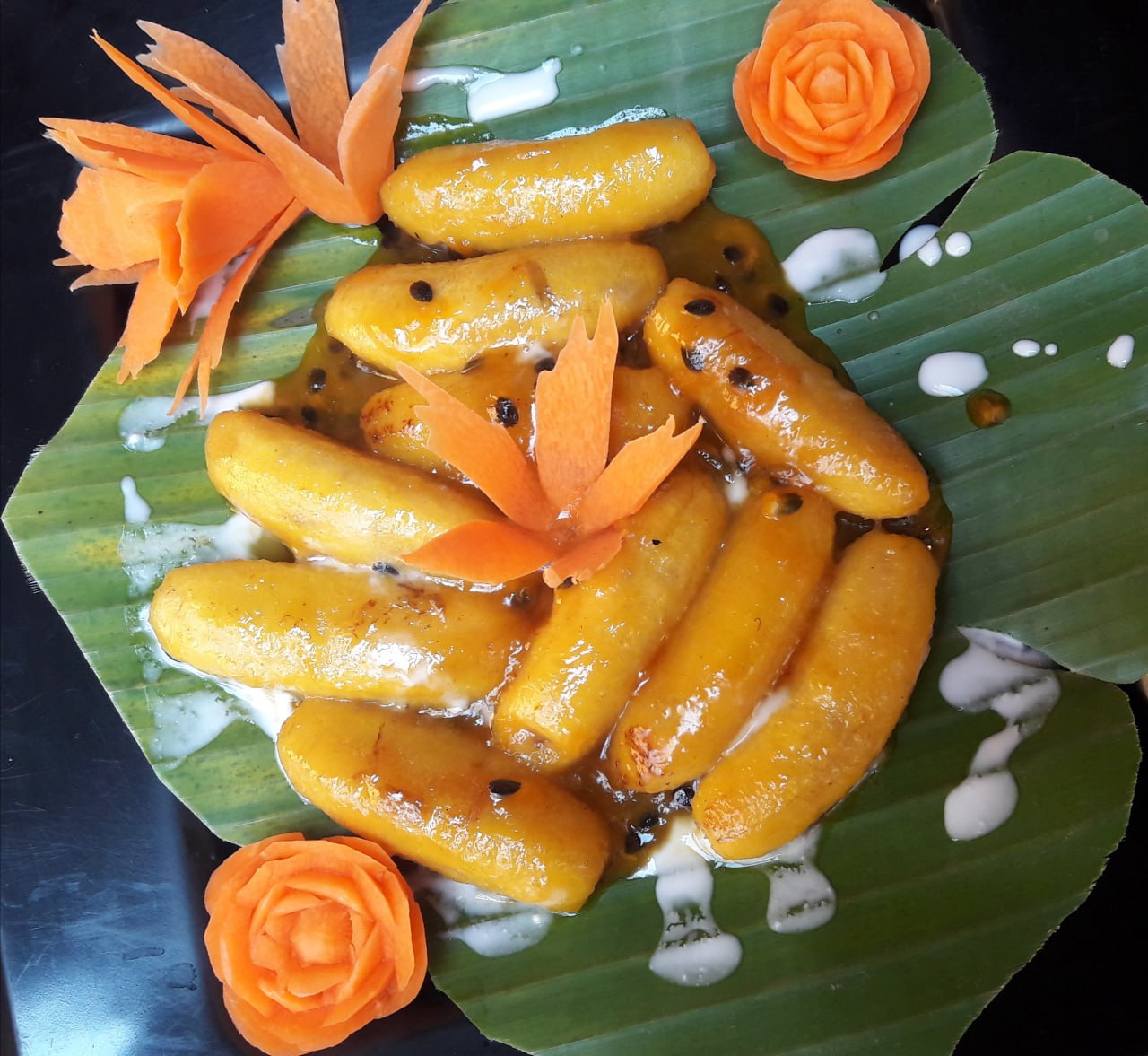 Flembé Banana