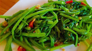 Stir Fried Morning glory Khmer Gourmet